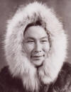 George Ahgupuk Eskimo Artist Shishmaref, Alaska business card